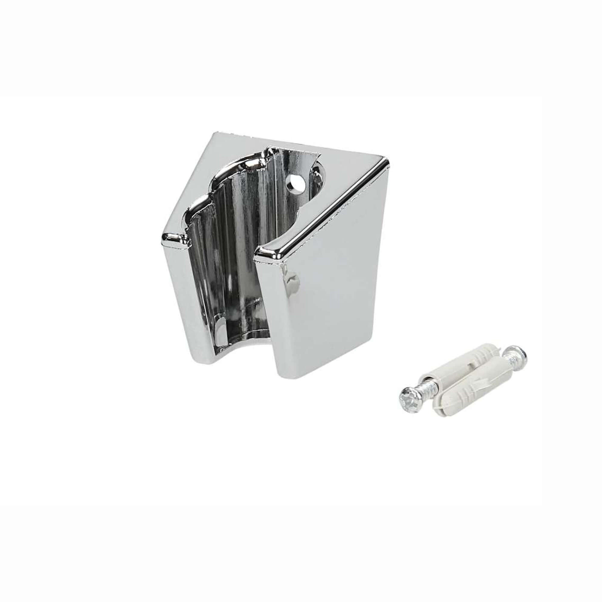 Buy Standard wall bracket for shower heads - chrome Online UK | HOUSE OF ENKI